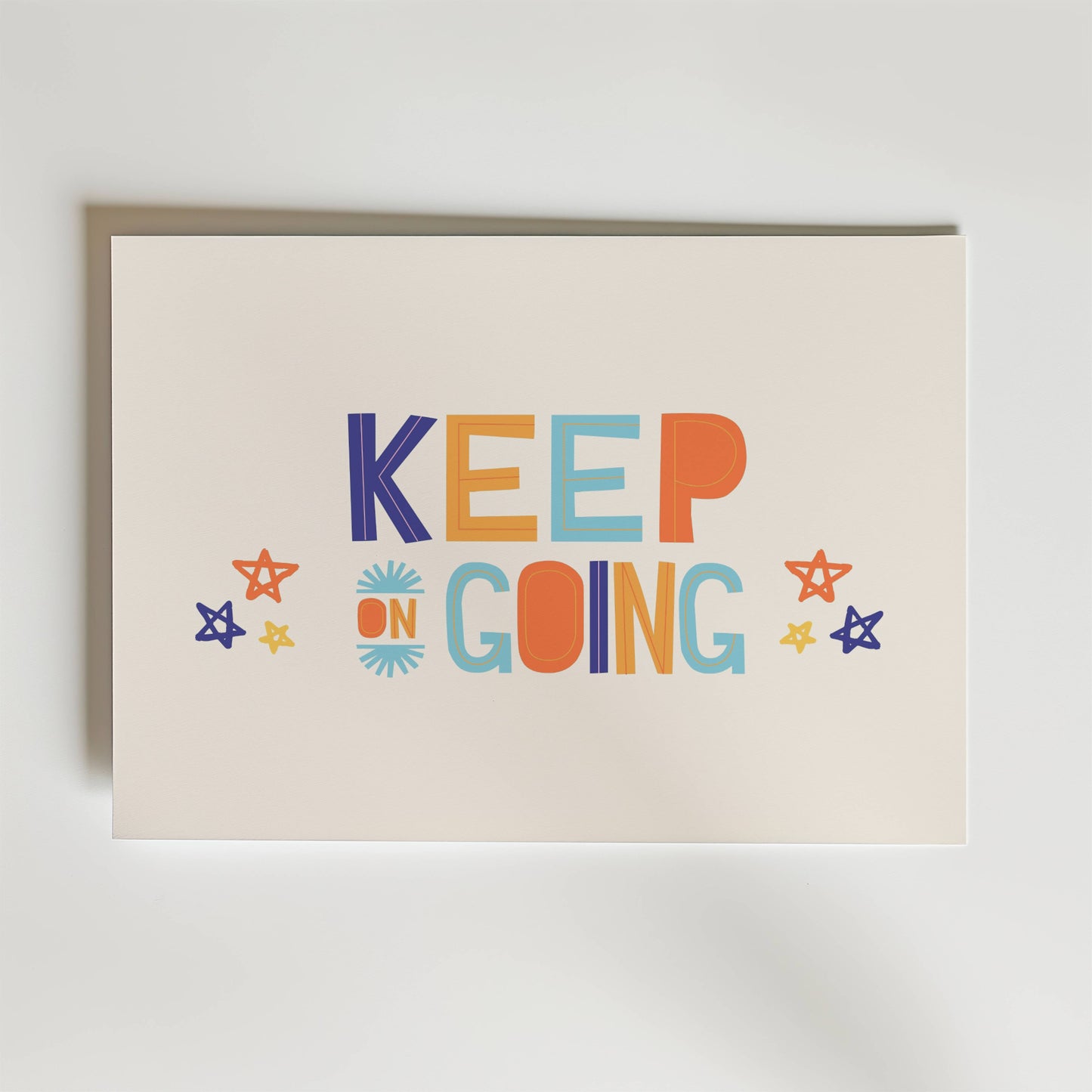 Keep On Going Poster