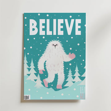 Believe Yeti Poster