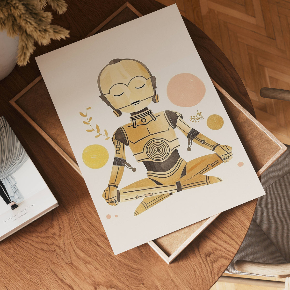 Zen Droid – affisch med snyggt motiv, köp enkelt hos Bozetto i flera storlekar i hög tryckkvalitet