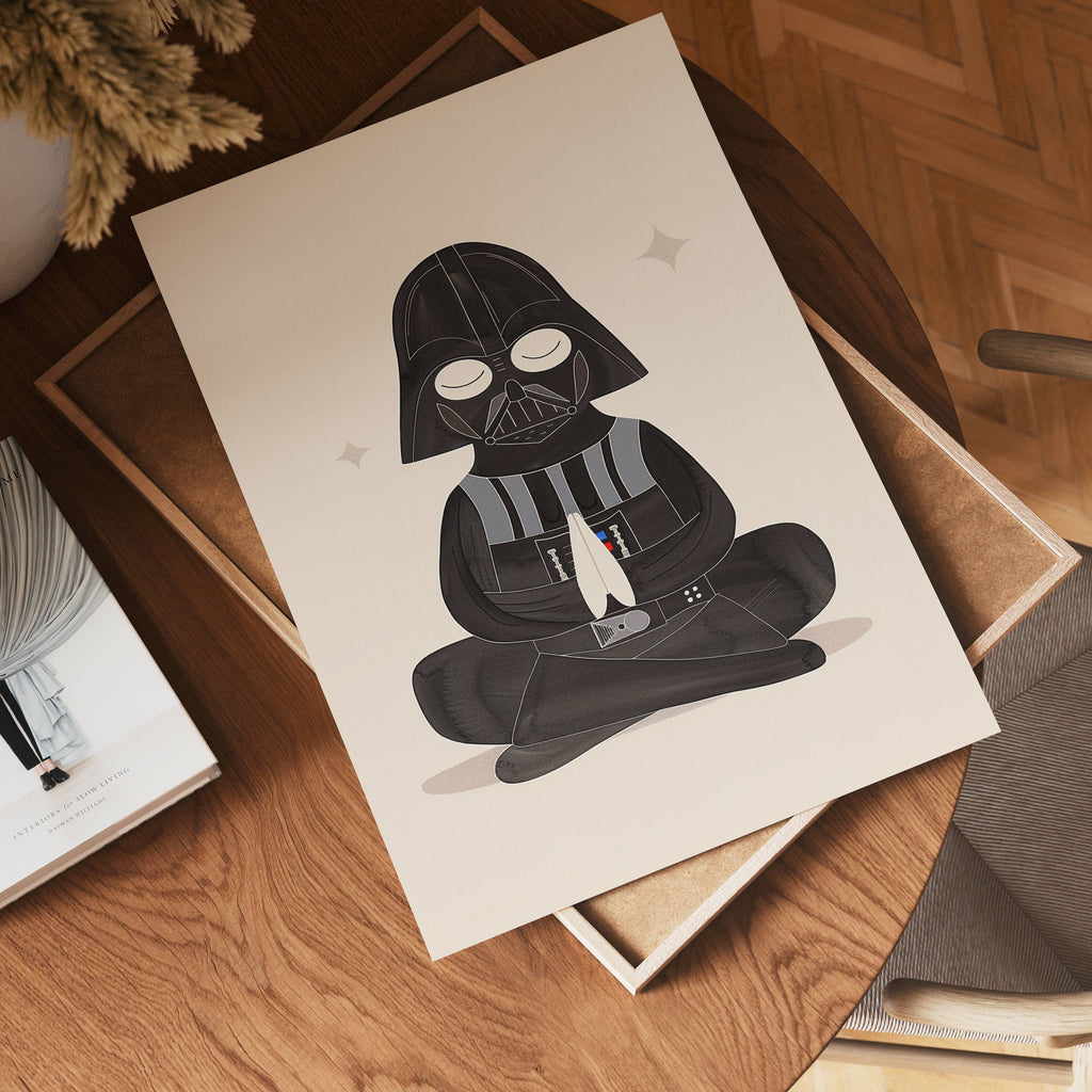 Zen Lord poster visad rakt fram – Bozetto affisch i hög tryckkvalitet i hög tryckkvalitet