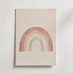Soft Rainbow – stilfullt konsttryck från Bozetto, tryckt på matt finpapper i hög tryckkvalitet