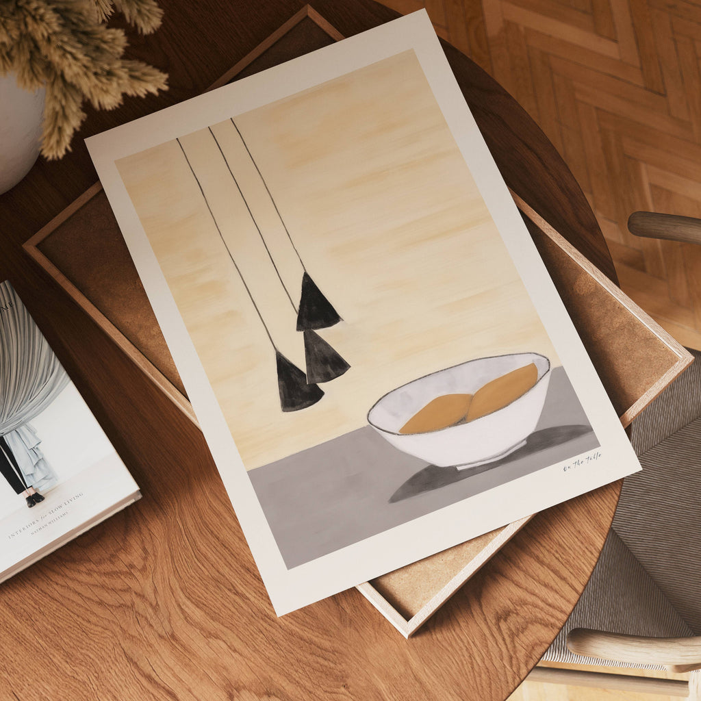 Calm Still Life poster visad rakt fram – Bozetto affisch i hög tryckkvalitet i hög tryckkvalitet