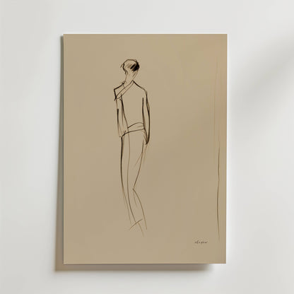 Modern Silhouette Poster