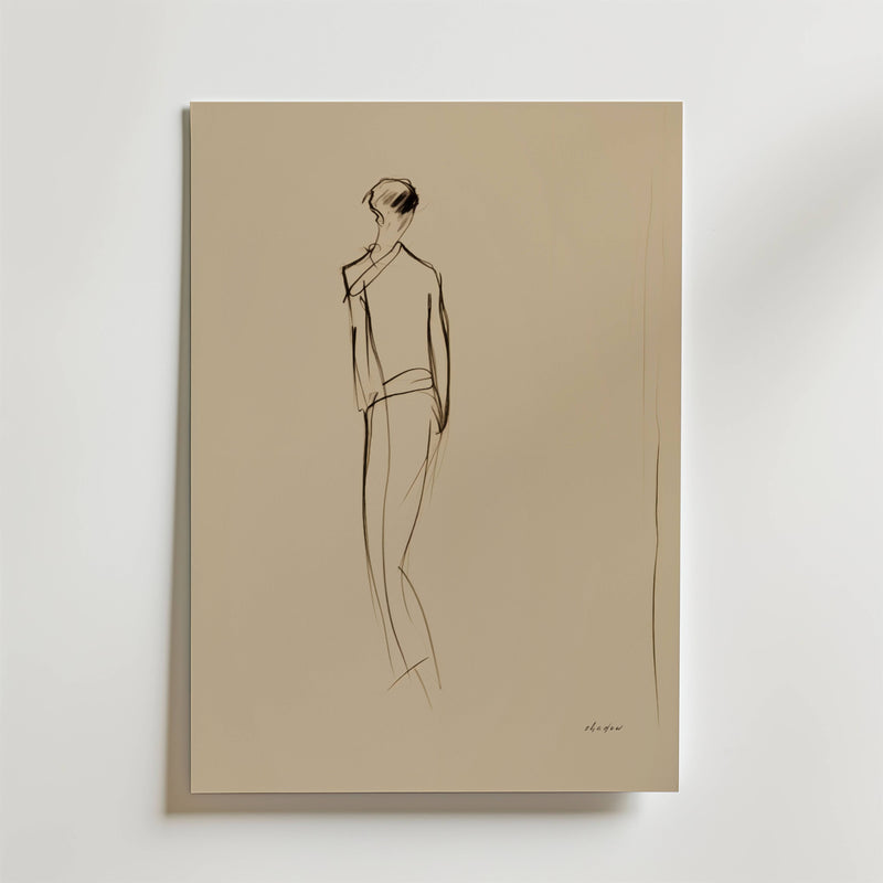 Modern Silhouette Poster