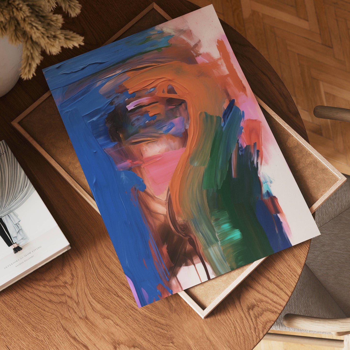 Abstract Flow Poster