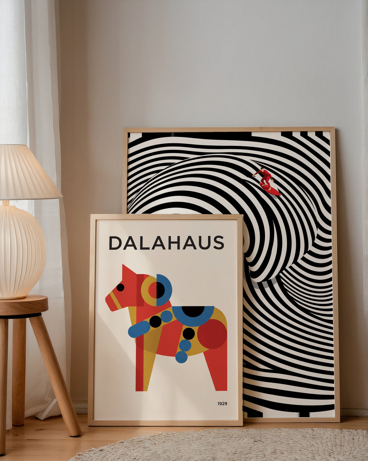 Dalahaus Poster – två posters i rum 3
