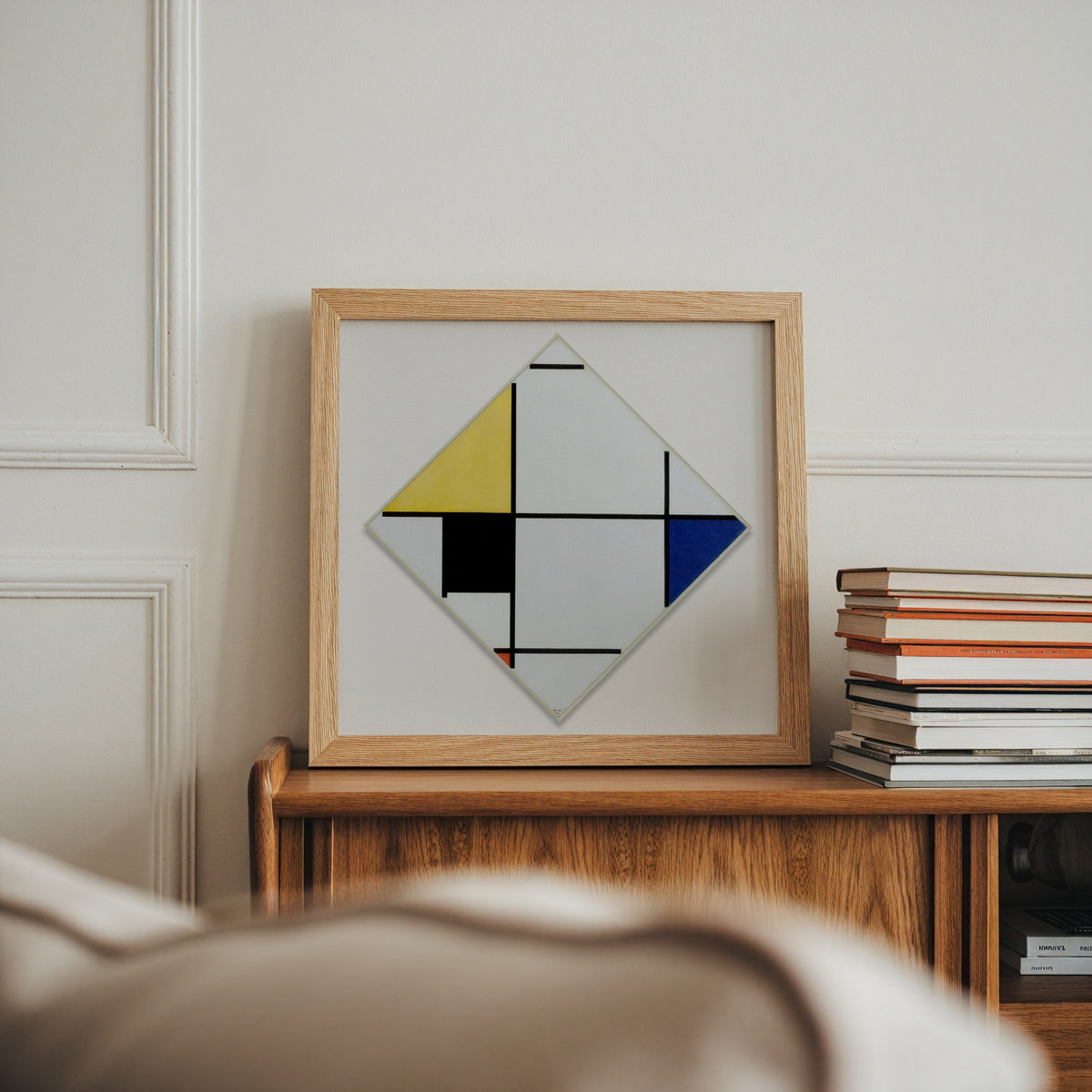 Piet Mondrian Lozenge Composition 1921 Poster – i rum 6