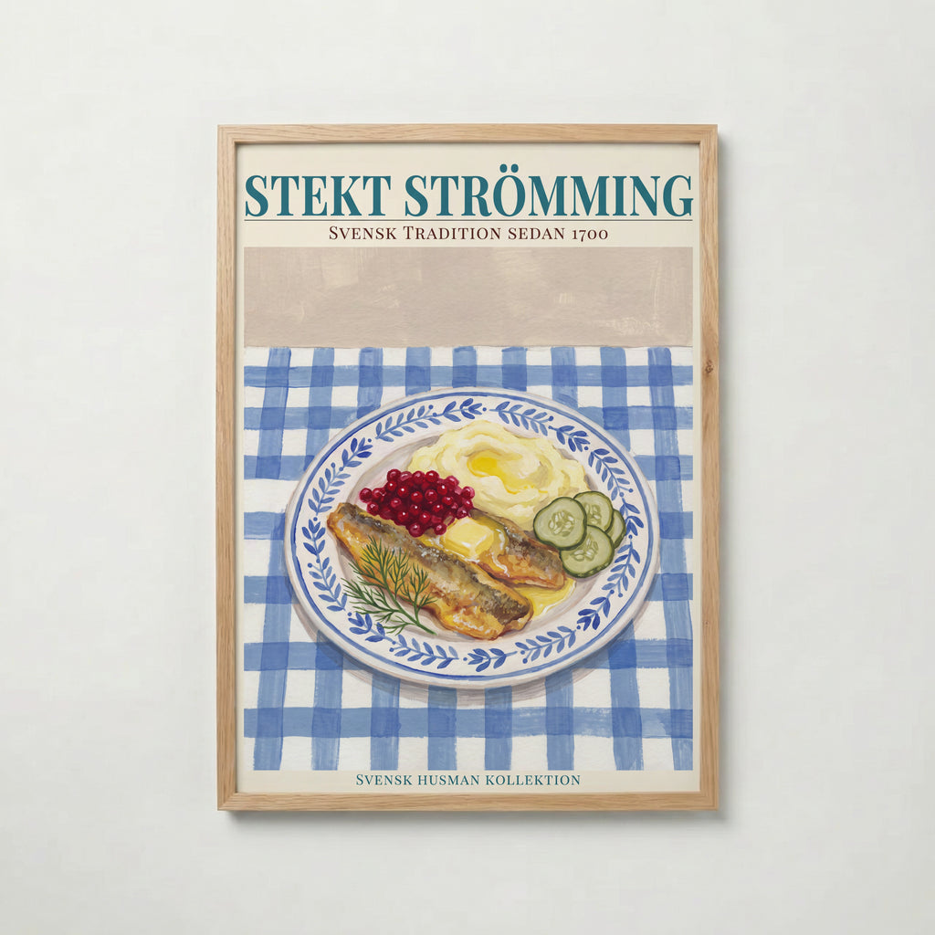 Stekt strömming Poster – ekram