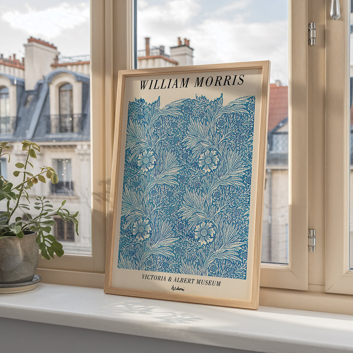 William Morris Victoria & poster visad rakt fram – Bozetto affisch i hög tryckkvalitet