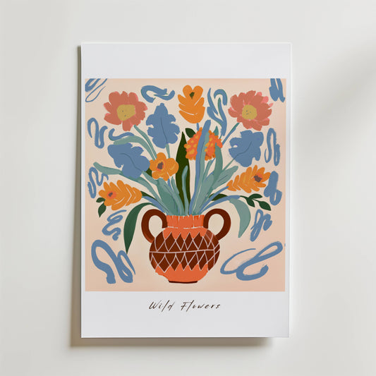 Wild Flowers Poster