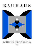 Bauhaus Symmetrical Design – köp enkelt hos Bozetto konsttryck i hög kvalitet i hög kvalitet