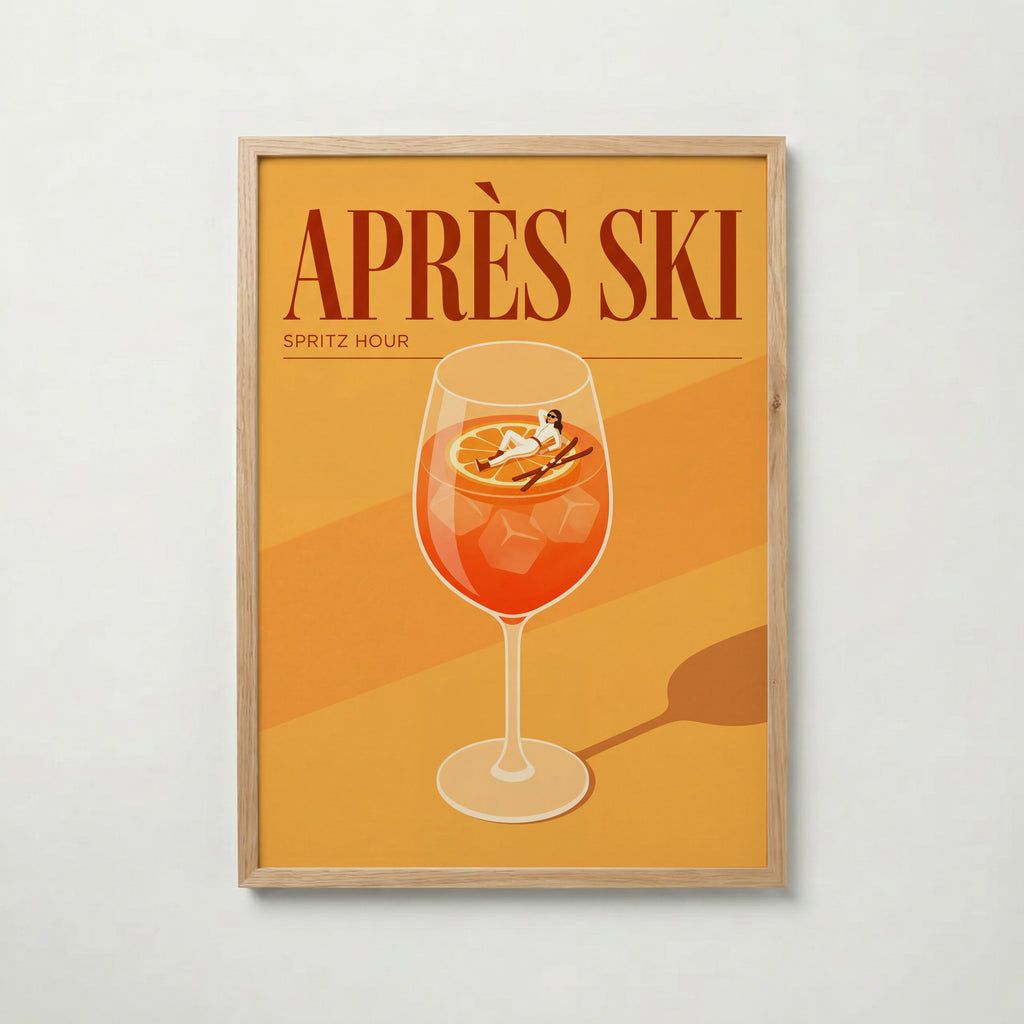 Après Ski Spritz Hour Poster – ekram