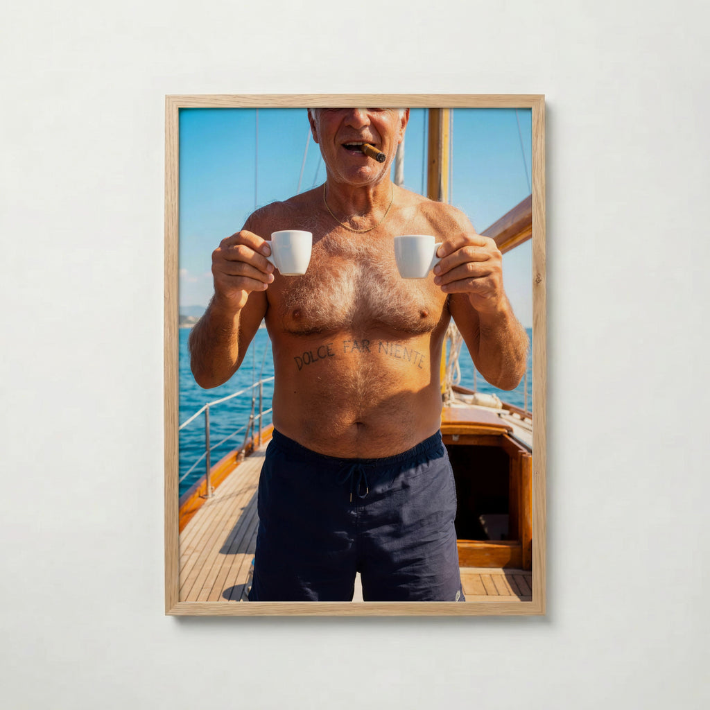 Dolce Far Niente Poster – ekram