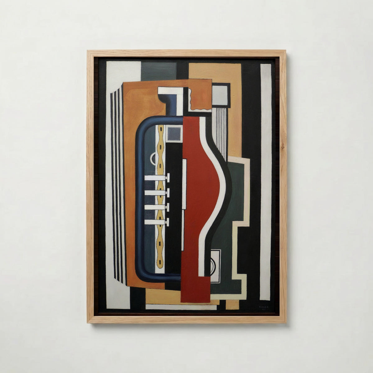 Fernand Leger The Accordion 1926 Poster – ekram