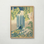 Katsushika Hokusai Yoro Waterfall in Mino Province 1832 Poster – ekram