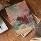 Sakura Temple – Bozetto poster i hög kvalitet, perfekt för varje rum i hemmet i hög tryckkvalitet