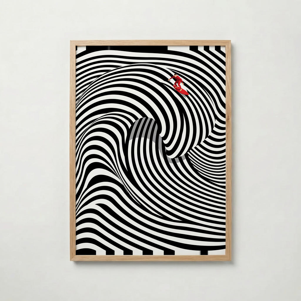 Op Art Surf Poster – ekram