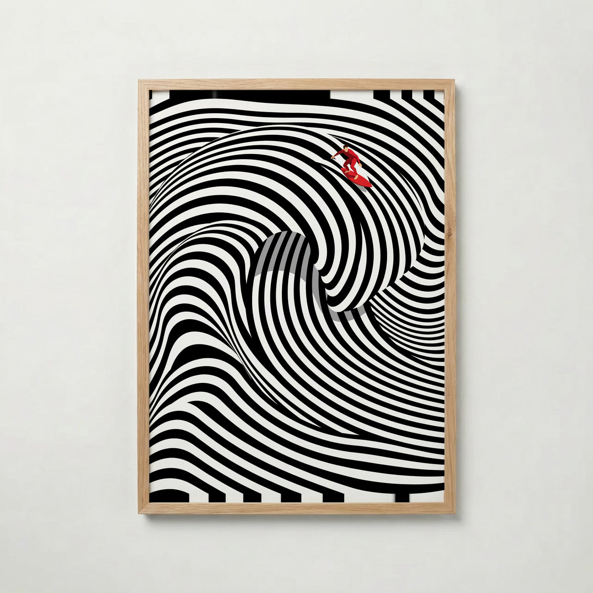 Op Art Surf Poster – ekram