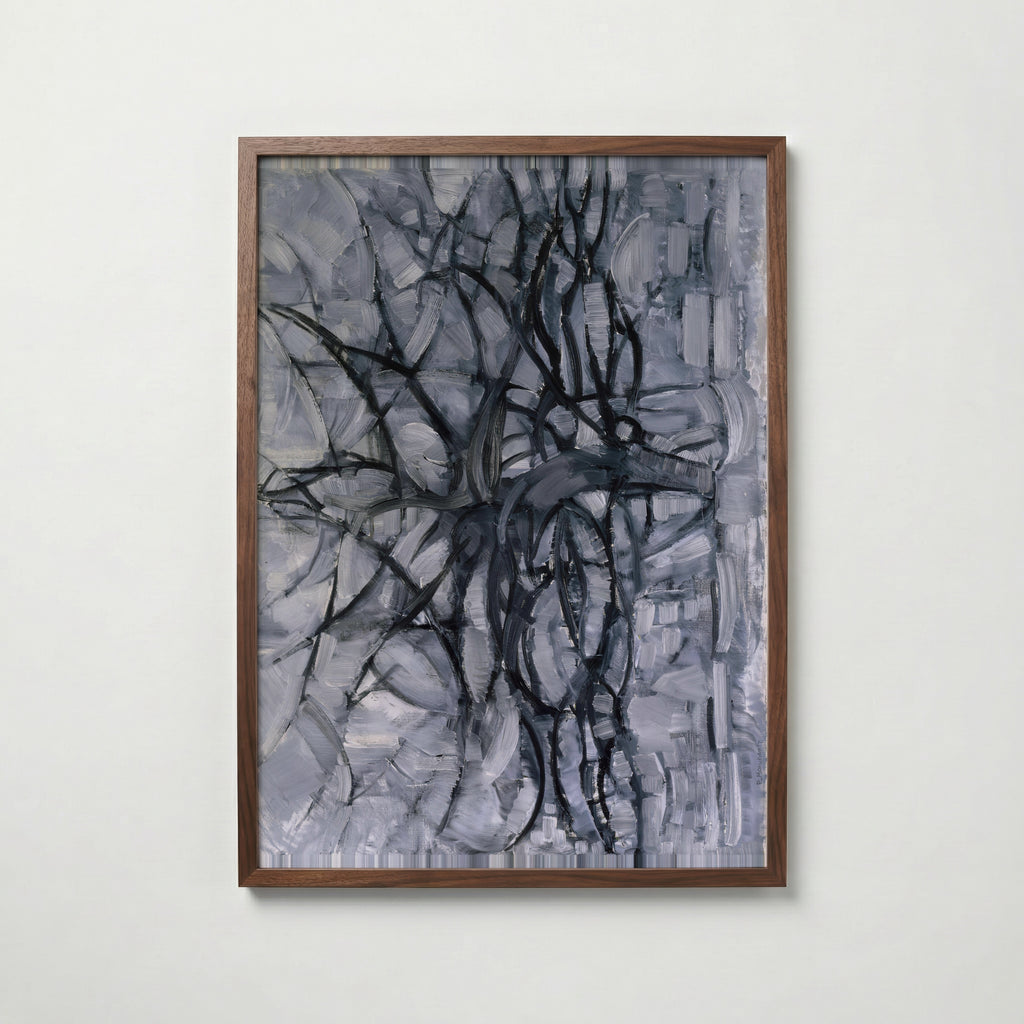 Piet Mondrian The Gray Tree 1911 Poster – valnötsram