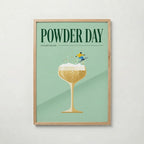 Powder Day Champagne Poster – ekram