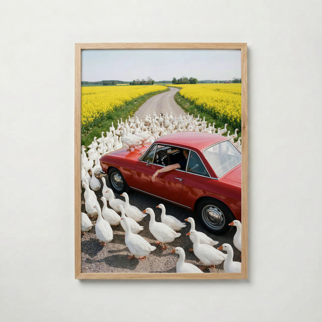 Rapeseed Rush Hour Poster – ekram