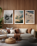 Bundle 3-pack Alpine Escape Collection – kuraterad postercollection som lyfter hemmet hos Bozetto