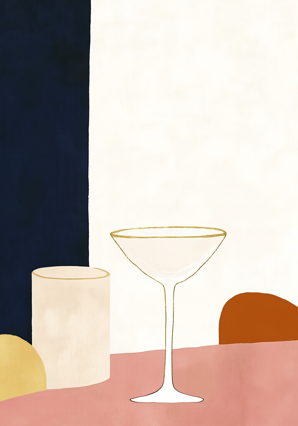Minimalist Luxe – affisch med snyggt motiv, köp enkelt hos Bozetto i flera storlekar