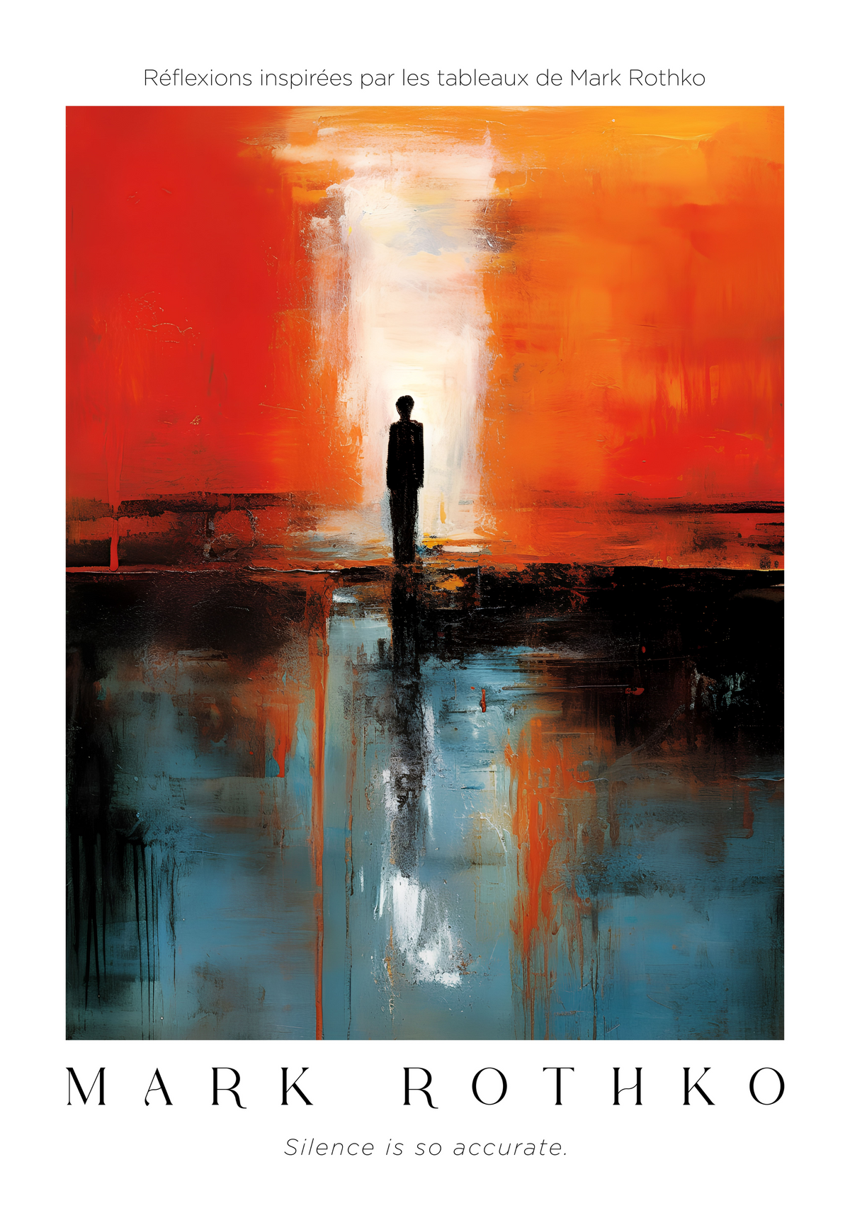 Alone in Color Mark Rothko – köp enkelt hos Bozetto konsttryck i hög kvalitet i hög kvalitet