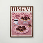 Biskvi Poster – valnötsram