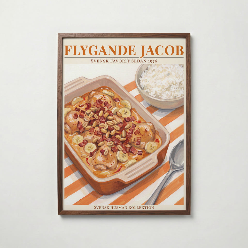 Flygande Jacob Poster – valnötsram