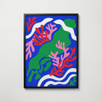 Henri Matisse Lagoon Poster – svart ram
