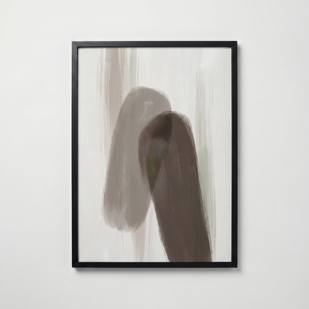 Leaning In Poster – svart ram