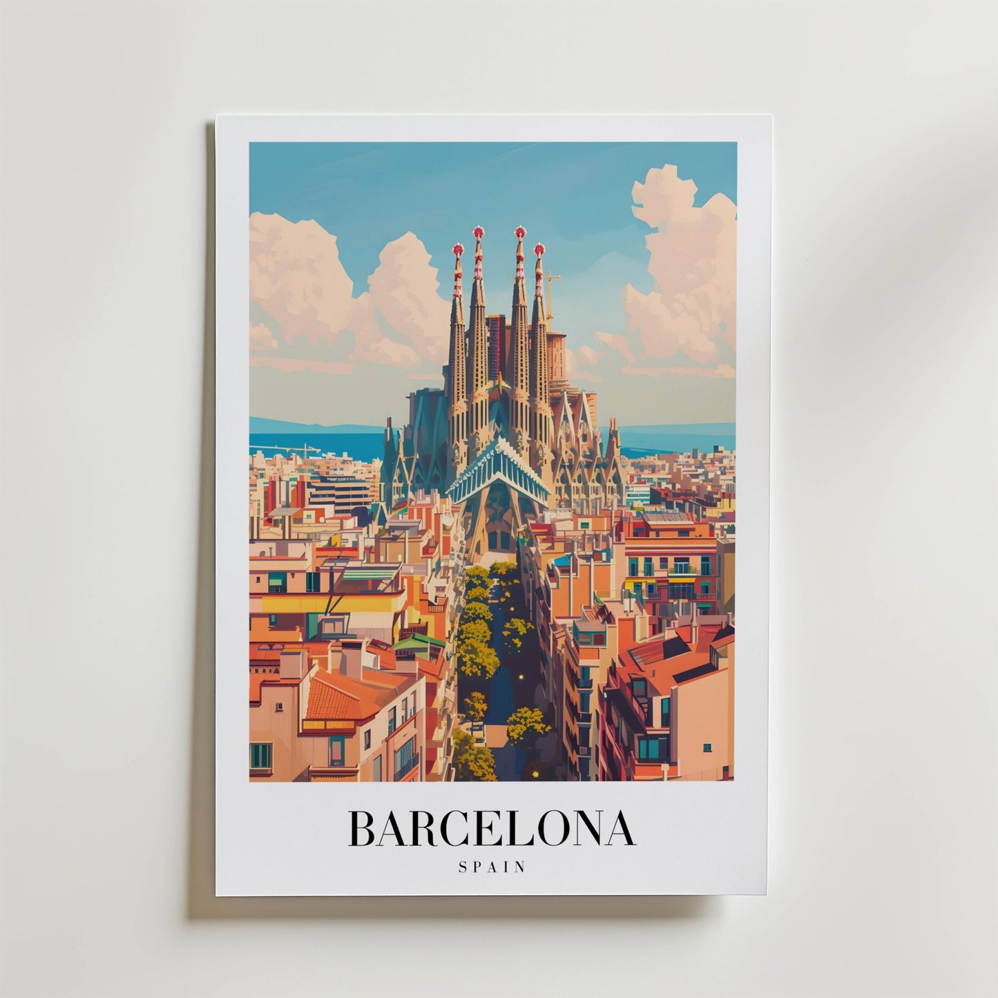 The Barcelona Poster