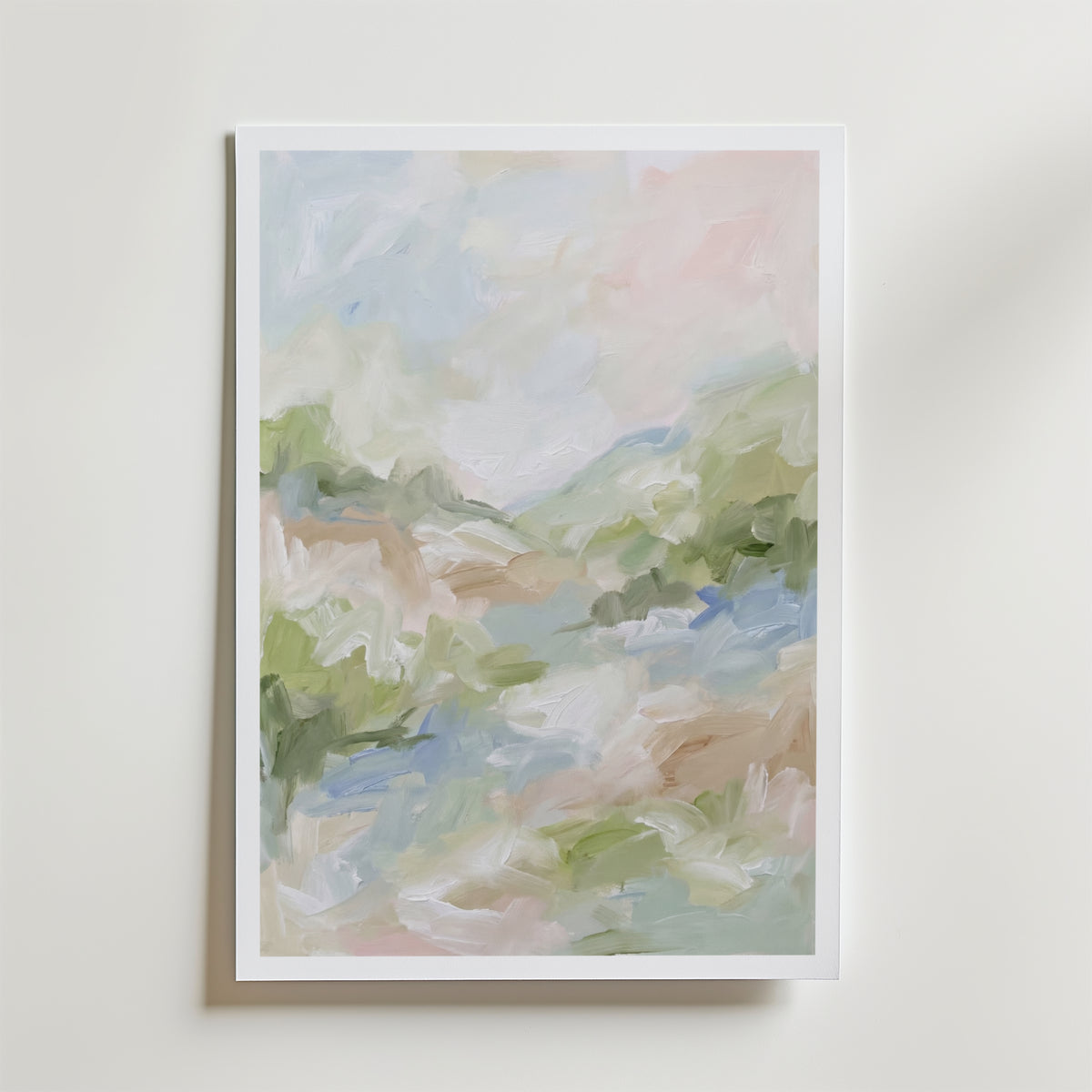 Ethereal Meadow Whisper – stilfullt konsttryck från Bozetto, tryckt på matt finpapper