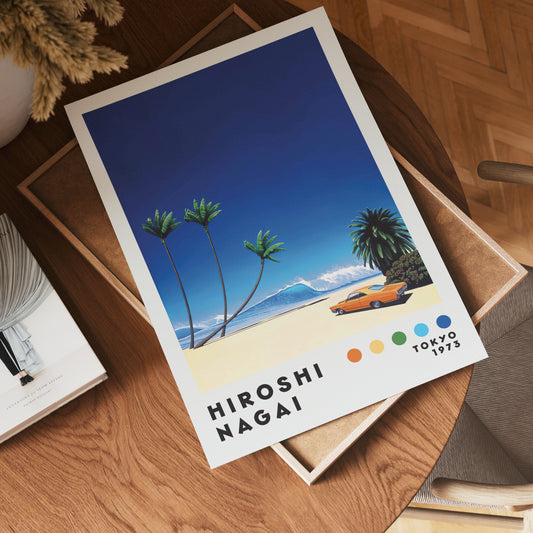 Hiroshi Nagai Tropical Arrival Poster