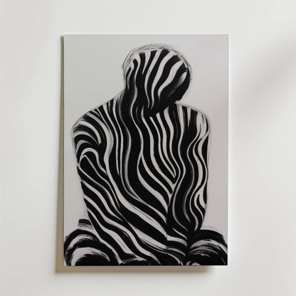 Monochrome Flow Poster