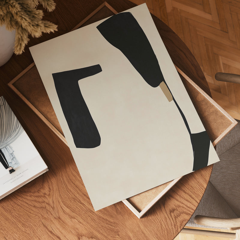 Minimal Abstract Form Poster