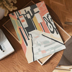 Backstreet Geometry poster visad rakt fram – Bozetto affisch i hög tryckkvalitet