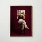 Behind the Pages Poster – valnötsram