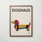Doghaus Poster – valnötsram