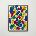 Fernand Leger The Swimmers Poster – valnötsram