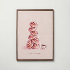 Fika Tower Poster – valnötsram