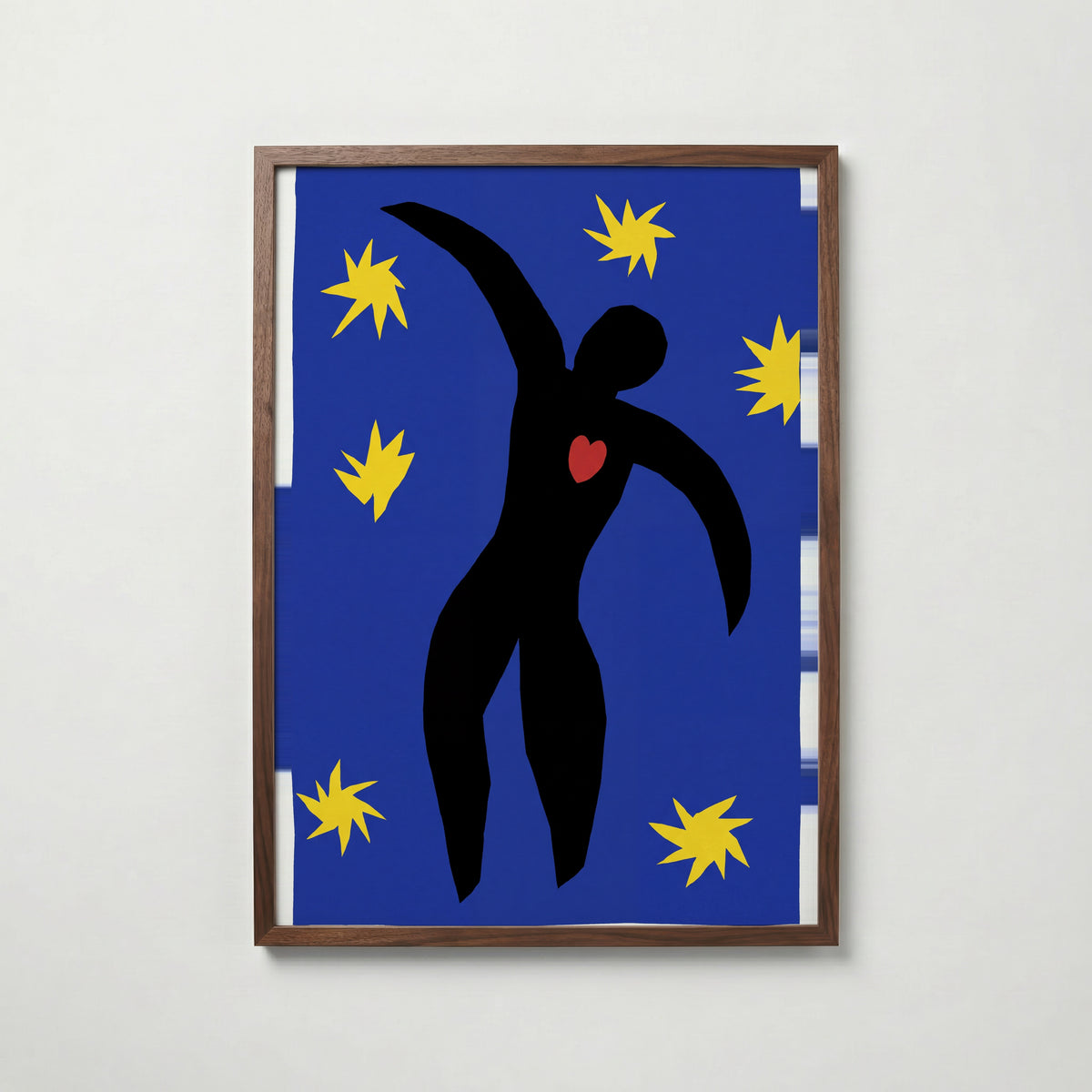 Henri Matisse Icarus 1947 Poster – valnötsram