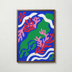 Henri Matisse Lagoon Poster – valnötsram