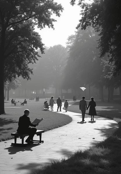 Morning Stroll Poster