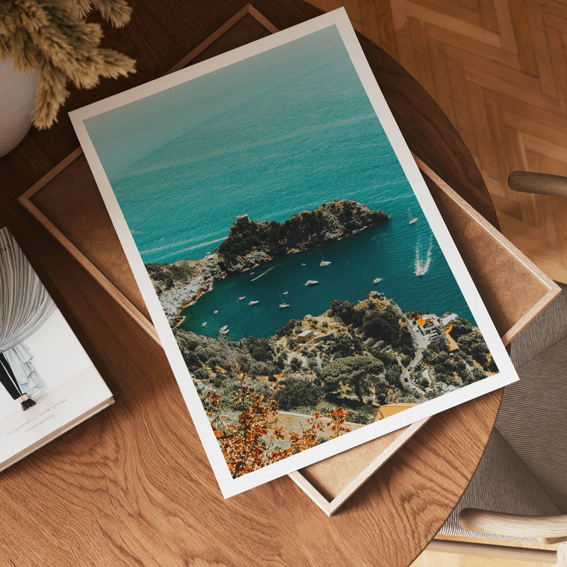 Amalfi Coast Bay Poster