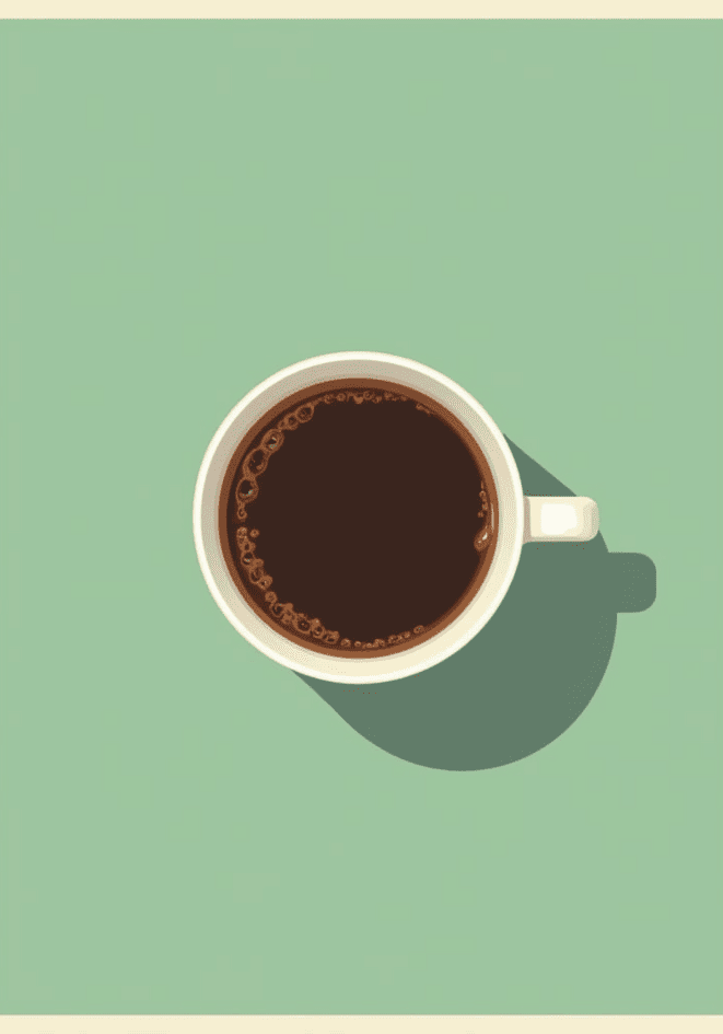 Simple Espresso poster visad rakt fram – Bozetto affisch i hög tryckkvalitet i hög tryckkvalitet