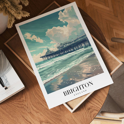 Waves Of Brighton Poster
