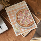 Capricciosa Pizza – stilfullt konsttryck från Bozetto, tryckt på matt finpapper i hög tryckkvalitet