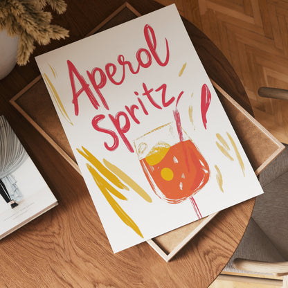 Retro Aperol Poster